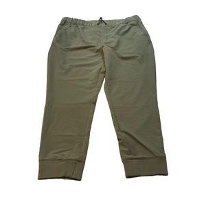 Old Navy | active high waist stretch tech green joggers